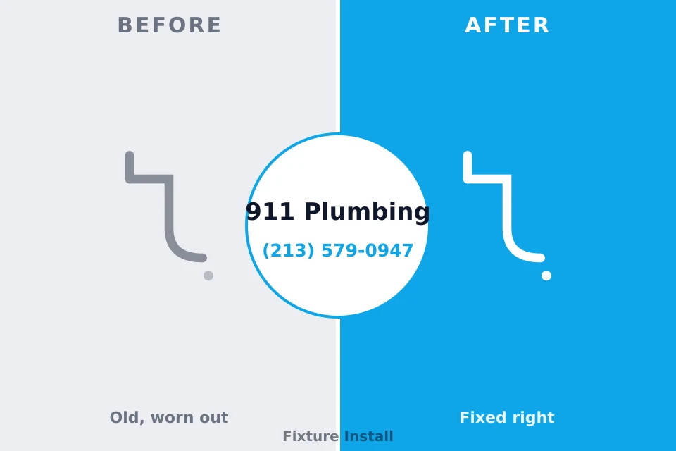 Before and after: plumbing company Jasper, AL